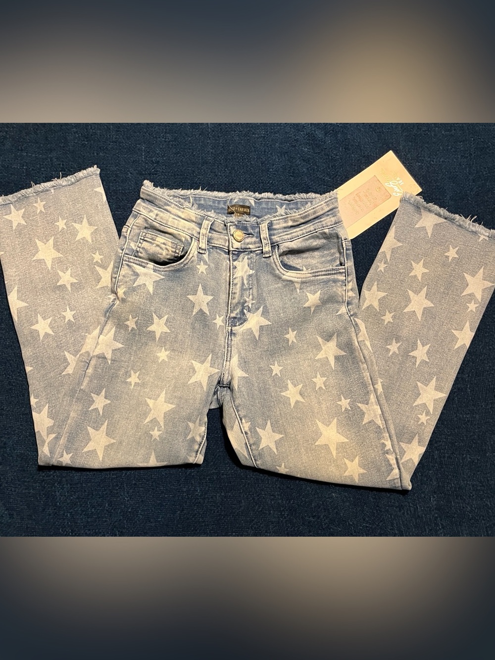 NWT COCO + CARMEN Crop Jeans - Picture 2 of 12